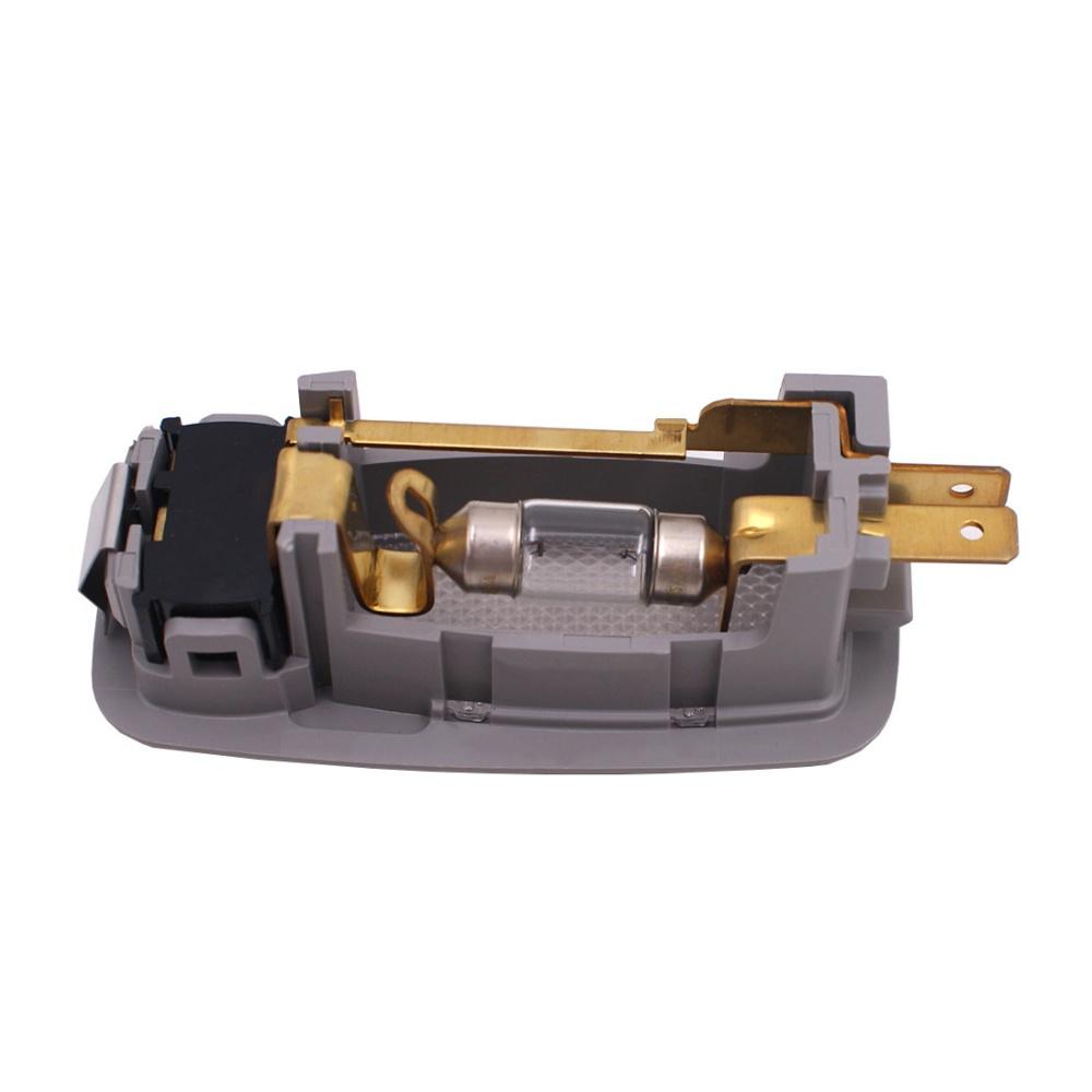 2 шт. Левая+Правая Серая Внутренняя Лампа для Макияжа Для Hyundai i45 YF Sonata 2011-2015