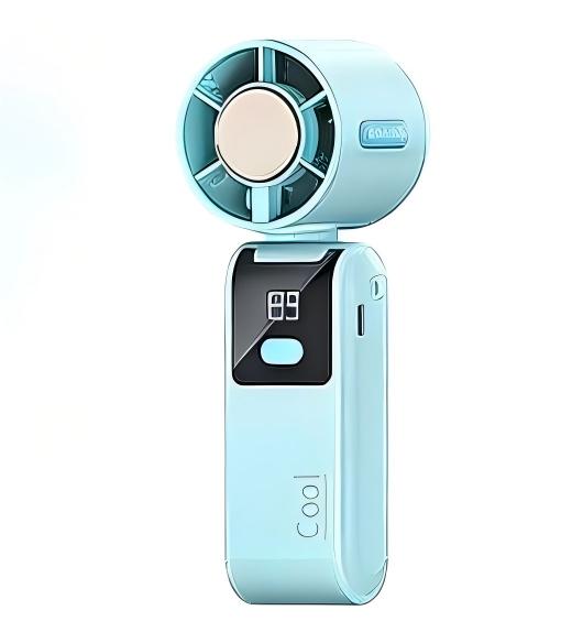 Personal Cooling Fan Portable Mini Fan USB-C Rechargeable Handheld Fan with Adjustable Wind Speed and Neck Strap for Outdoors