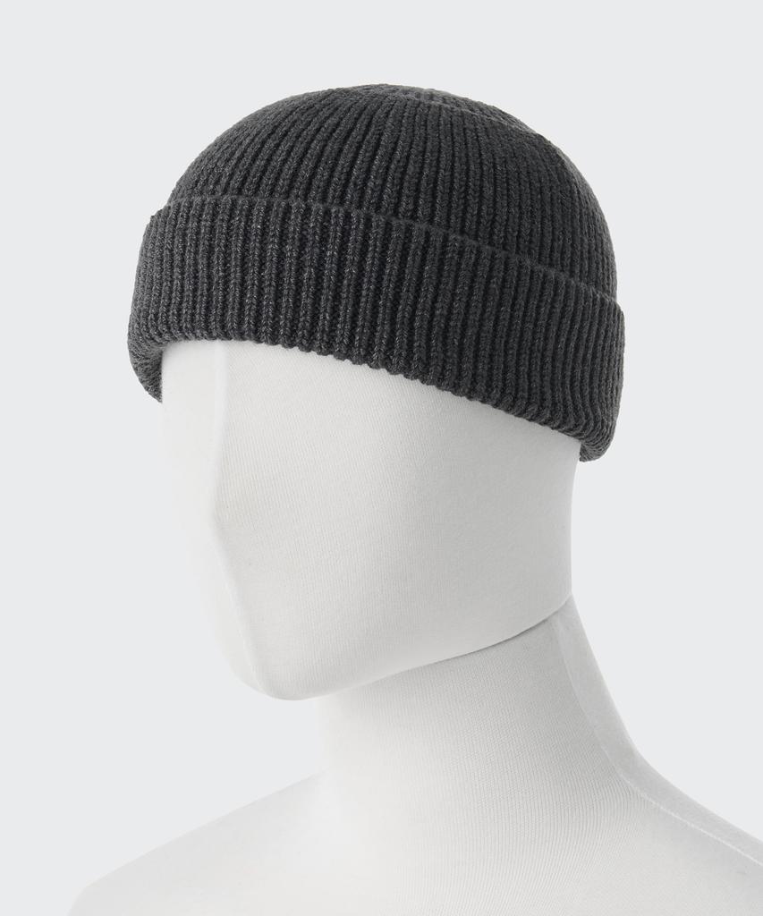 MUSINSA STANDARD Knit Watch Cap [Charcoal Gray]