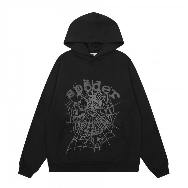 Unisex Oversized Hoodie With Foamed Letter Print Inspired By Hip-Hop Style Fall 2025 Cotton Sweatshirt