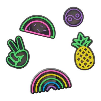 Мультяшные ПВХ Формы Обувные Аксессуары Шармы Унисекс Многоцветные