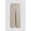 Брюки HM с 5 карманами, бежевый меланж