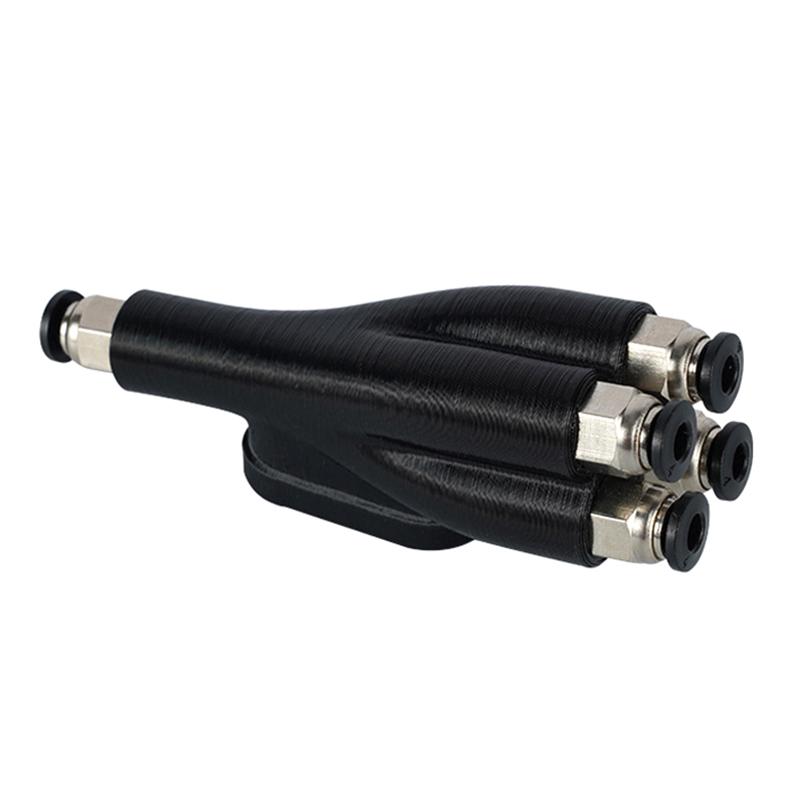 Для Bambu Lab Ams Connector 4-в-1 ПТФЭ адаптер трубный порт расширения 4 подачи многоцветный для Bambulab X1 X1C P1P P1S A1 A1Min