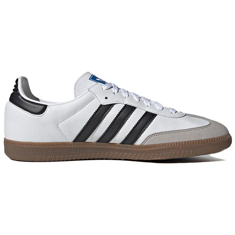 adidas Кроссовки унисекс Samba Vegan White Cloud-White Core-Black FW2427