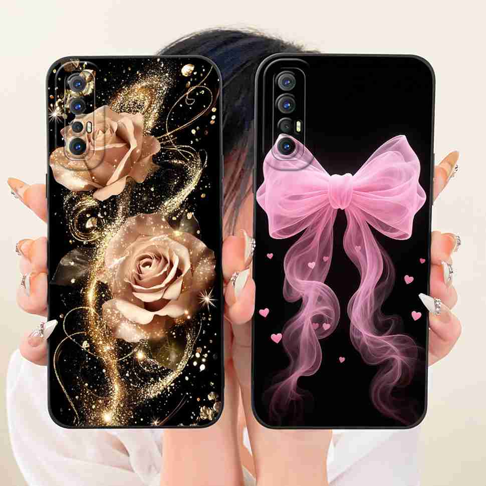 Мягкий силиконовый чехол 'Дракон' для OPPO Reno3 Reno 3 Pro 3Pro 4G 6.4" CPH2035 CPH2037 CPH2036 Чехол-ракушка Чехол для телефона для пары
