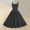 Strapless Fashion Printed Sexy Womens Gothic Cocktail Dress Punk Vintage Dress