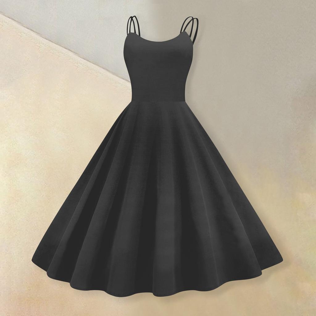 Strapless Fashion Printed Sexy Womens Gothic Cocktail Dress Punk Vintage Dress