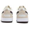 Puma Dribble Comfortable Versatile Low-Top Sneakers Unisex Sneakers White Brown 401057-05