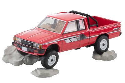 TOMYTEC Tomica Limited Vintage Neo Datsun Truck 4WD King Cab AD Красный Готовый продукт 332848 1/64 LV-N320b