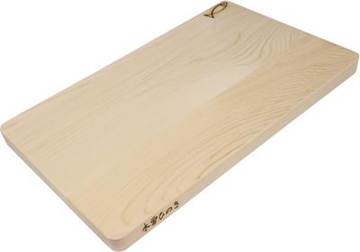 Разделочная доска Kiya, кипарис кисо (Кипарис) Шпон, 40 x 24 x 2 см, Натуральное дерево