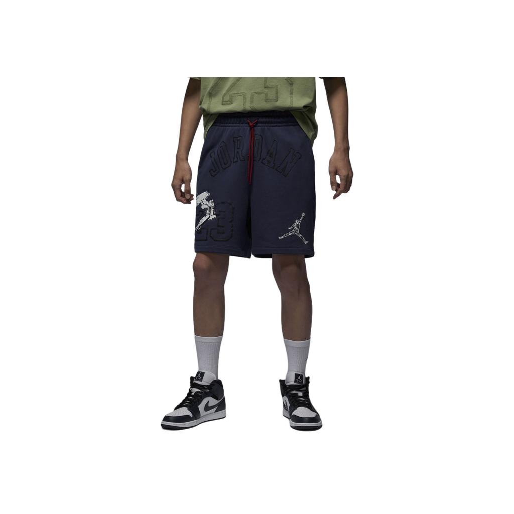 Новые мужские тканые шорты Jordan Essentials средней посадки, темно-синие HJ6543-410