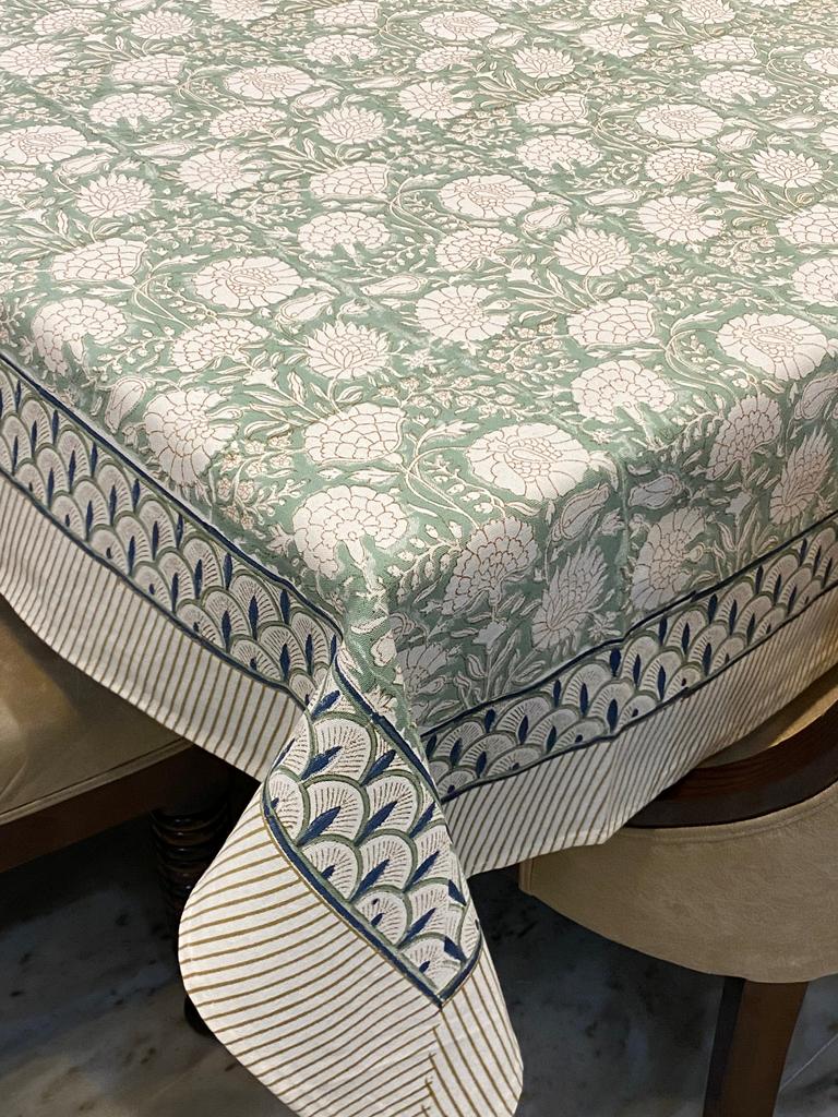 Blockprint Table Cloth 6 Seater (90*60 Inches)