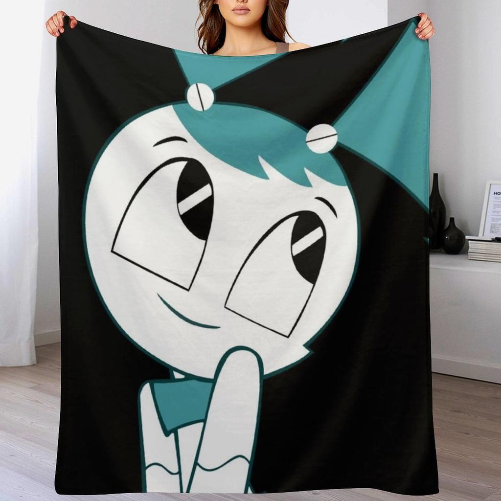 Jenny the Teenage Robot XJ9 HD Throw Blanket Cozy Home Blanket Gift for Christmas Holiday