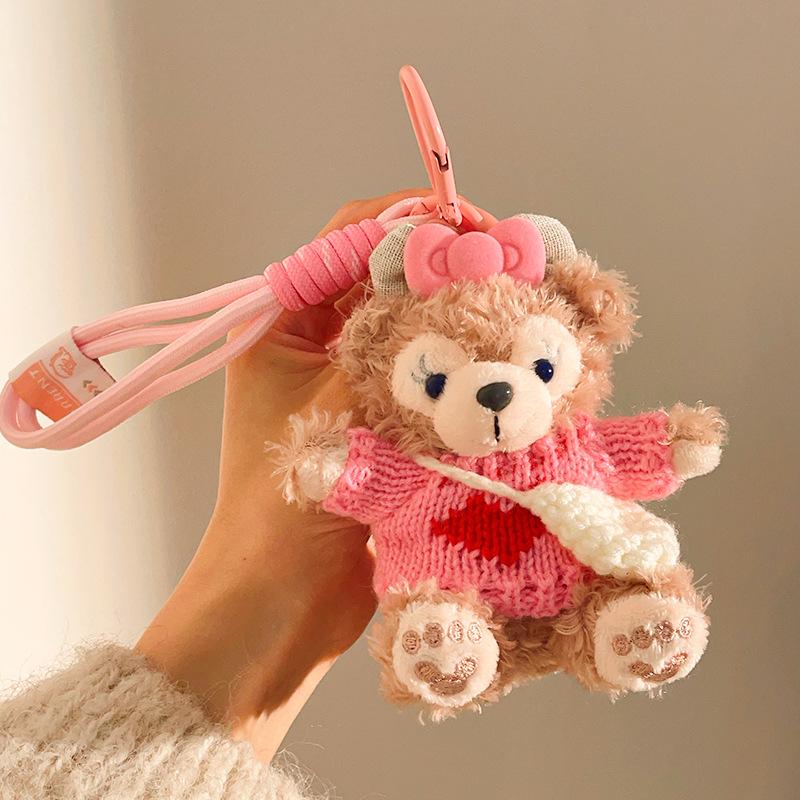 Boutique Diy Gift Cute Trinket Birthday Gift Doll Pendant Plush Keychain Lanyard Female