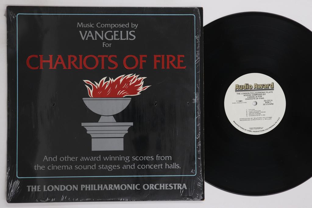 LP Record LONDON PHILHARMONIC ORCHESTRA - Chariots Of Fire AA212 AUDIO AWARD 1981 US Classical Used