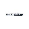Для Mercedes Benz Silver Black X253 C253 GLC43 GLC63 GLC63s GLC 63 S AMG Эмблема V8 BITURBO 4MATIC 4MATIC+ Эмблемы Значки