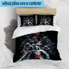 3PCS Assass Warrior 3pcs Bedding,Including 3PCS Duvet Cover And 2pcs Pillowcases Perfect for Christmas,Ideal for Bedroom, Dormitory
