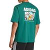 adidas Мужская футболка с круглым вырезом и принтом под животных tops KE4339
