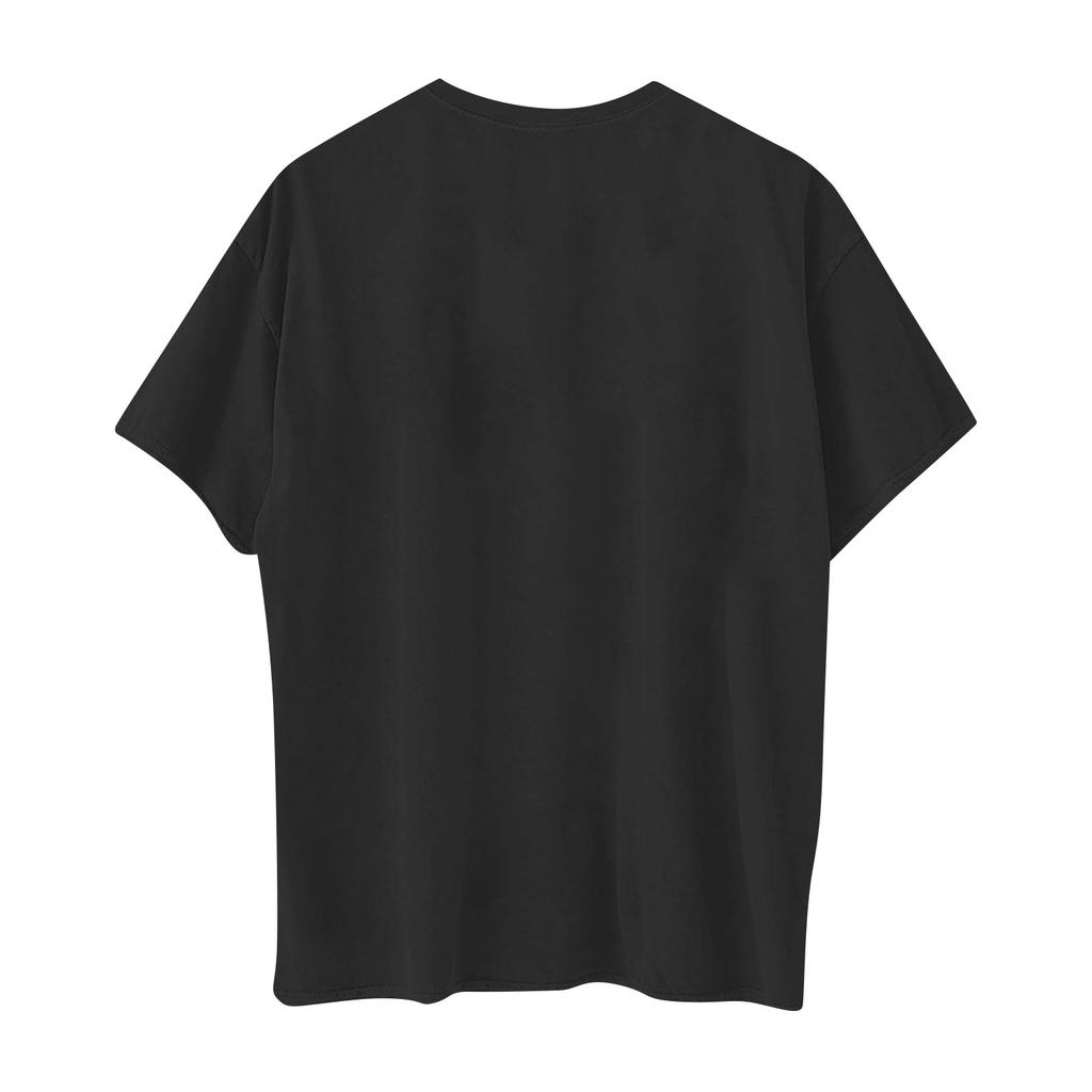 Boys And Girls Casual Loose Easter Print T-Shirt Round Neck Pullover Short Sleeve Top