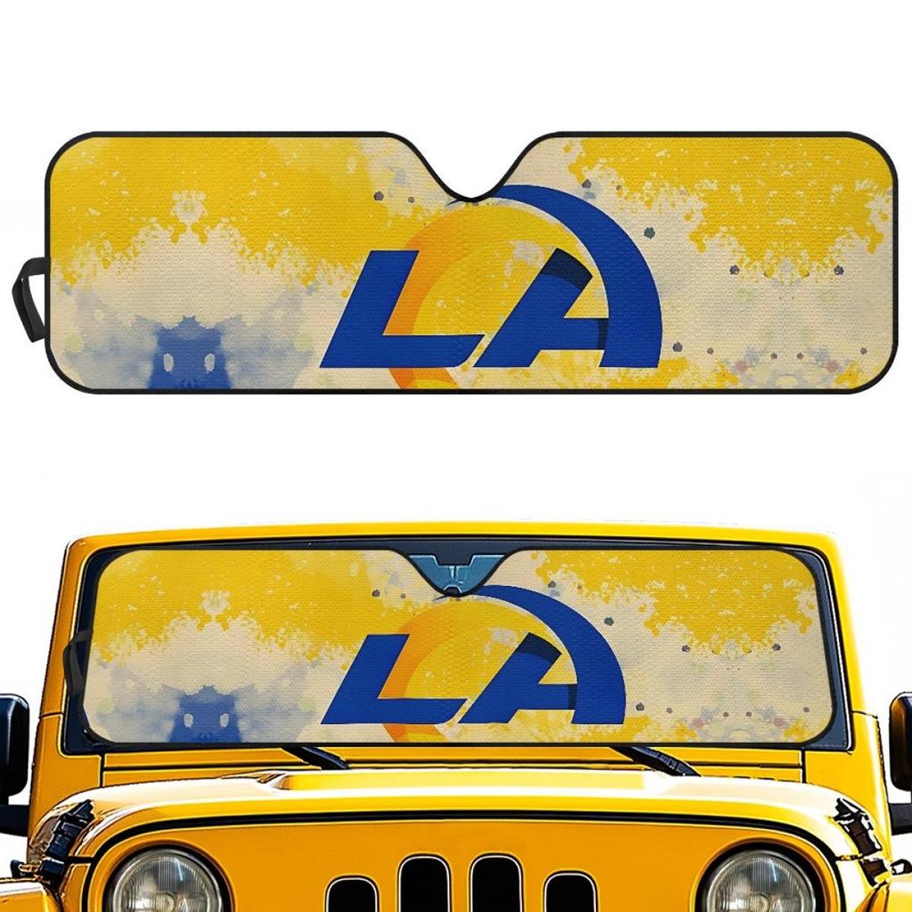 Летний солнцезащитный козырек Los Angeles Rams с индивидуальным принтом