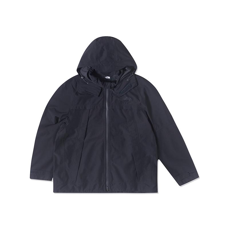 THE NORTH FACE Waterproof And Breathable Quick Dry Moisture Wicking Windbreaker Jacket Men's Black NF0A83PR-JK3