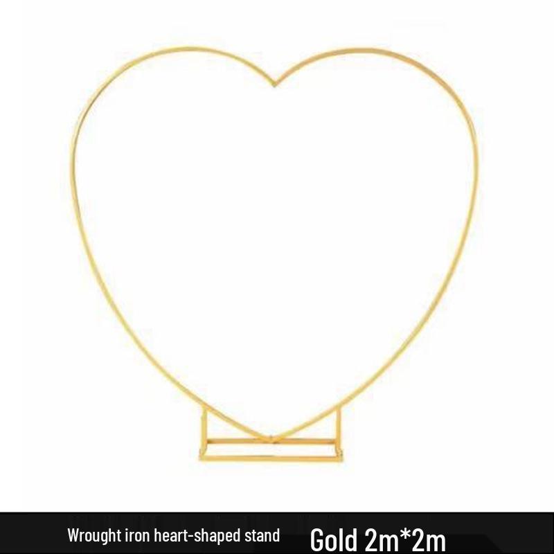 Свадебная арка в форме сердца, подставка для воздушных шаров для предложений и декора на День святого Валентина