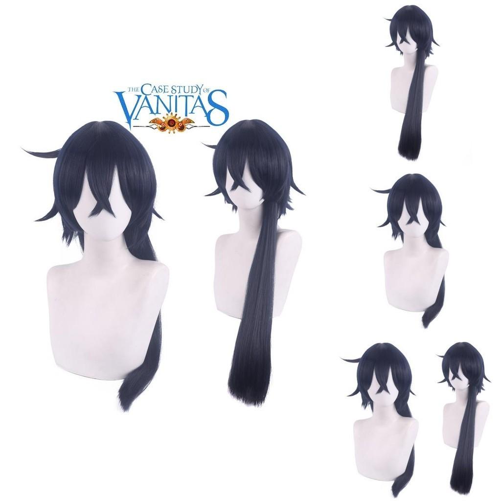 Vanitas Cosplay Wig In Blue-black The Ultimate Choice For Anime Fans