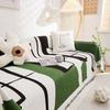 Thickened Chenille Fabric Sofa Cover, Simple Modern Geometric All-inclusive Sofa Cover, Anti-cat Scratch Universal Cover