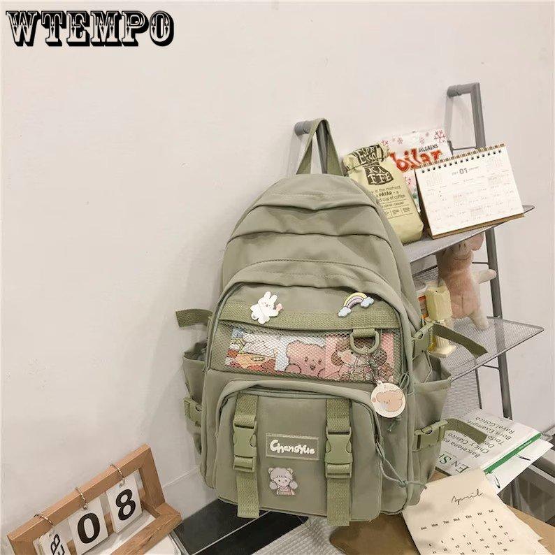 Рюкзак Kawaii, рюкзак большой вместимости, милый рюкзак, рюкзак для ноутбука, рюкзак Kawaii для школы, повседневный рюкзак, рюкзак для женщин