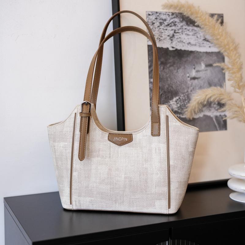 Премиальная сумка женская новая модная универсальная ретро на плечо большая вместимость дорожная сумка