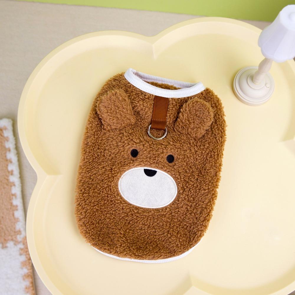 Sleeveless Winter Puppy Clothes Warm Dog Vest Dog Apparel Puppy Sweatshirt Outdoor Use