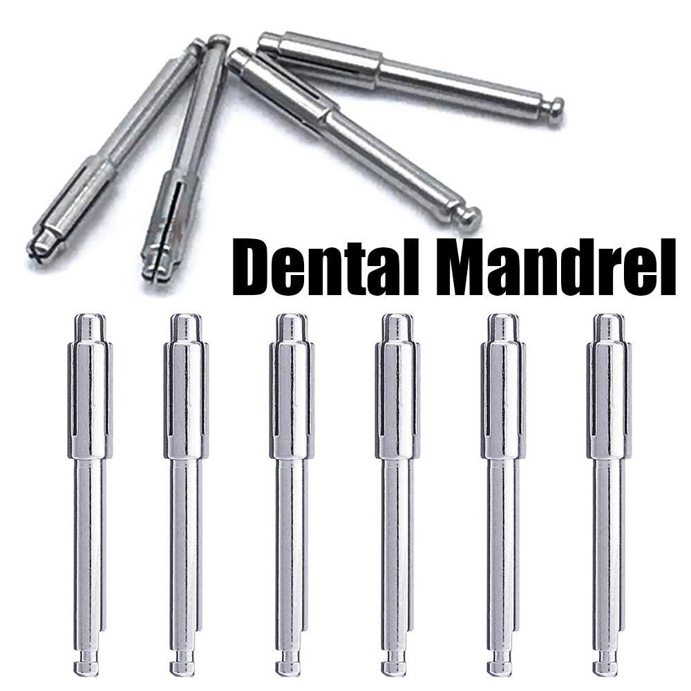 Стальной держатель инструментов для стоматологических лабораторий, вращающийся хвостовик инструмента, стоматологическая оправка, удерживающий стержень, ручка полирующего диска