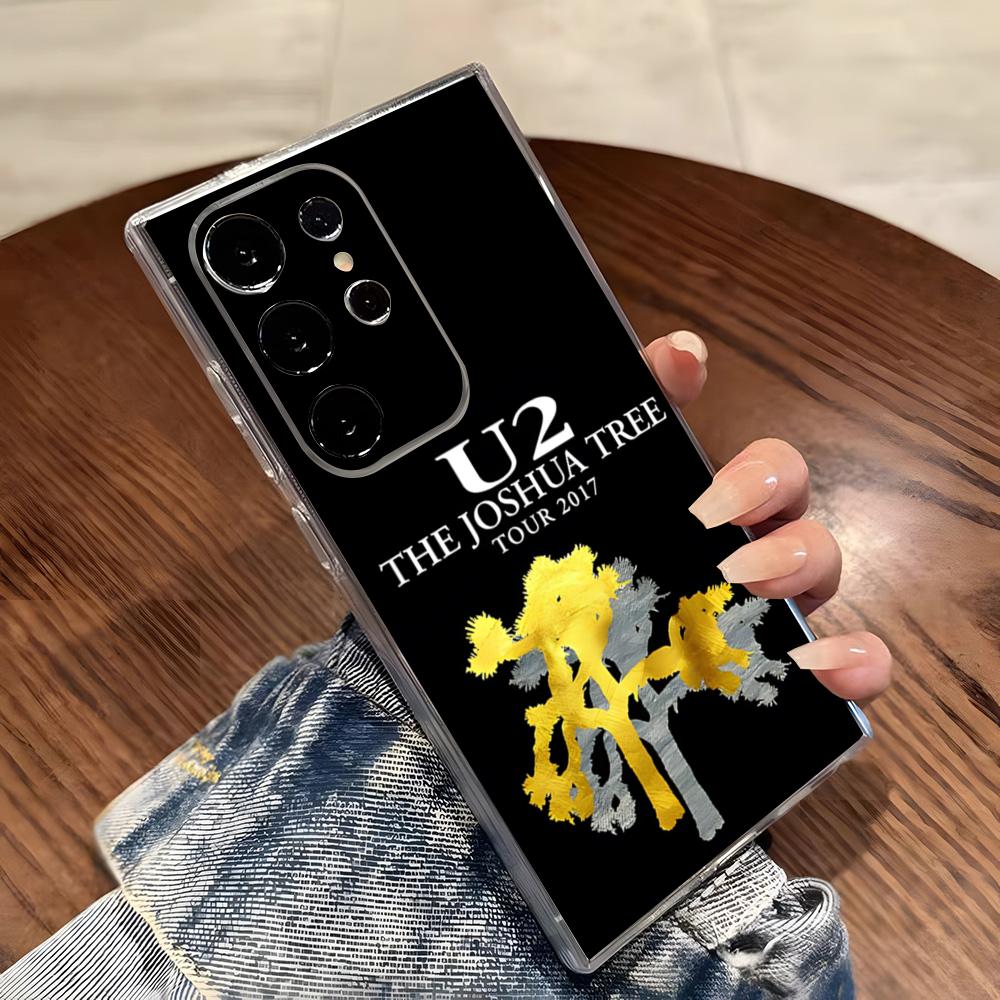 Чехол-браслет U2 для телефона Samsung S26 S25 S24 Ultra S23 Fe S22 S20 S21 Plus Plus 5G Fe Прозрачная крышка