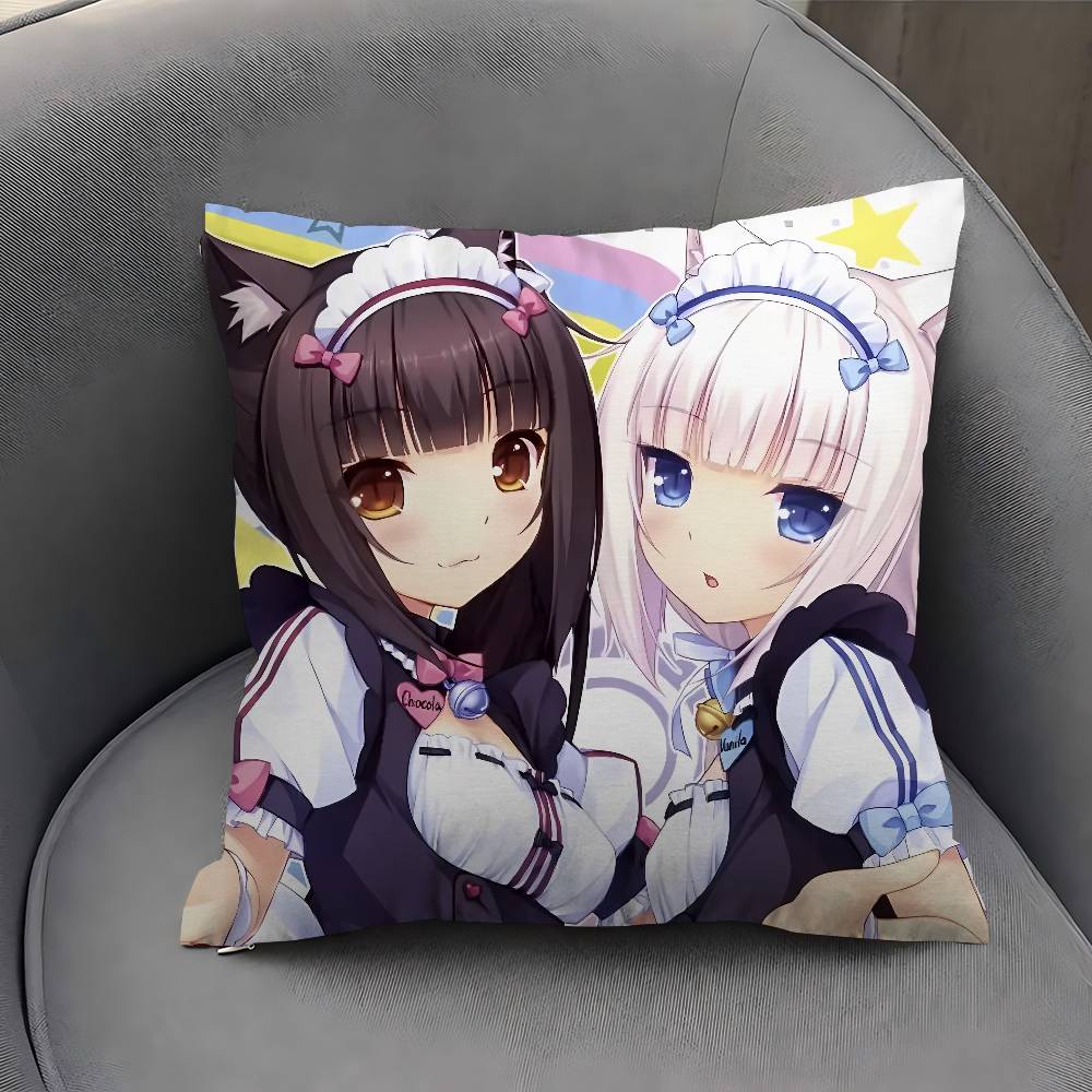 Аниме Nekopara Подушка Аниме Подушка Диван Кровать Подушка для Головы Наволочка Чехол для Подушки Модный