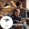 Alloy Solid Butterfly Drum Nut Knob for Secure Locking Quick Installation Standard Compatibility 6mm 8mm Drum Hardware