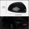 Door Wing Mirror Cover Cap Black Right Passenger Side For VW Tiguan 2010-2016