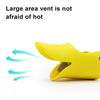 Anti Bite Duck Mouth Shape Dog Muzzle Silicone Duck Bill Dog Mouth Cover Adjustable Dog Muzzle Face Guard for Small Medium Dogs