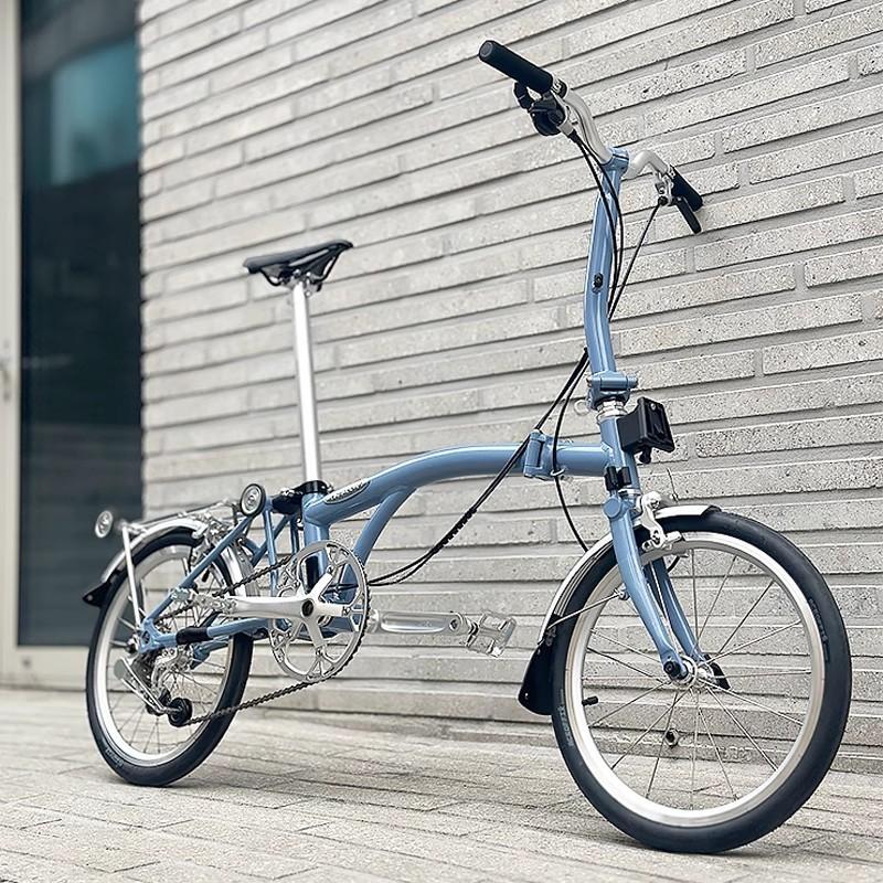 Aceoffix retro left quick release pedal for brompton folding bike aluminum alloy body Chromium molybdenum steel shaft