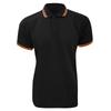 Kustom Kit Mens Tipped Piqué Short Sleeve Polo Shirt