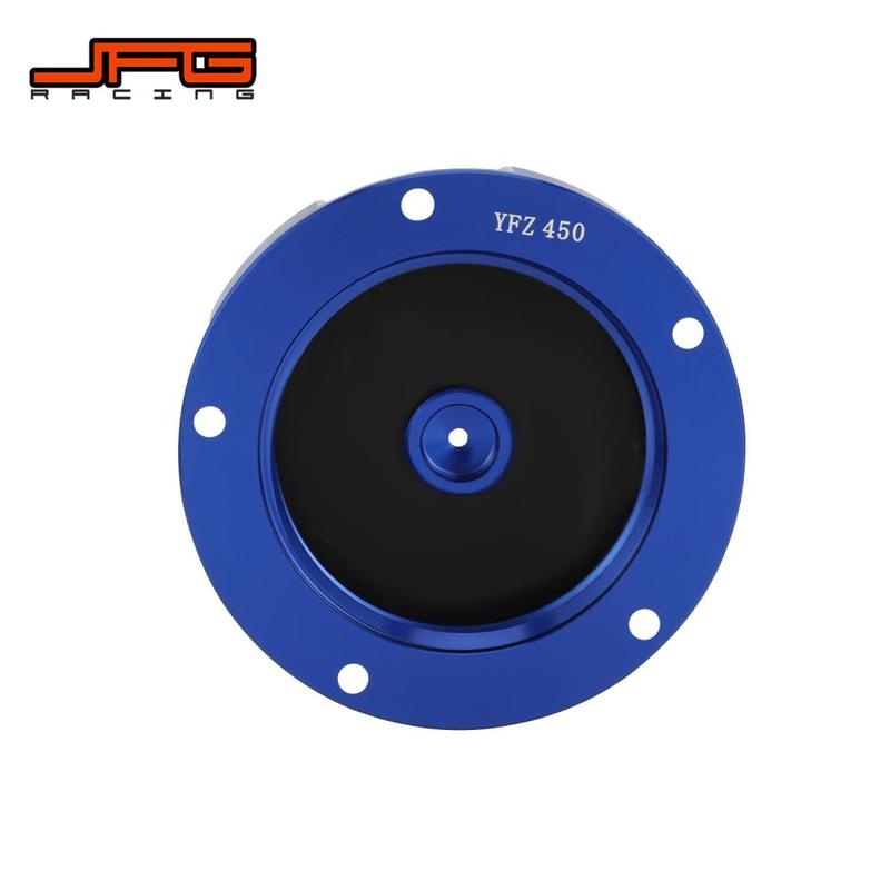 ATV CNC Gas Cap Fuel Petrol Tank Cover ATV Aluminium accessories For Yamaha YFZ450 YFZ 450 parts