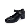 Zapatos de mujer женская мода милый круглый носок студенческая школьная удобная обувь женская повседневная обувь для работы в гостинице весна и осень ba04