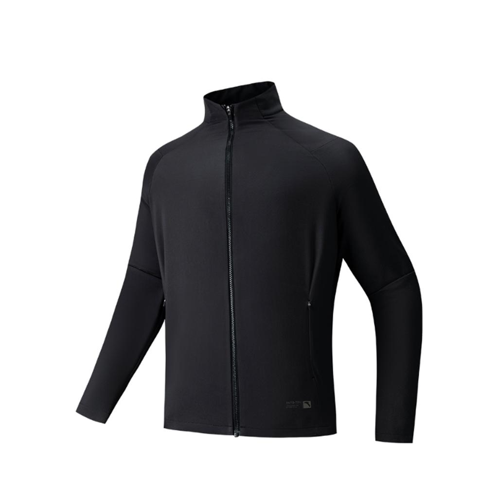 Anta Training Series Woven Sports Jacket 2025 Winter Thick Coat Men Jacket Black 952547603-4
