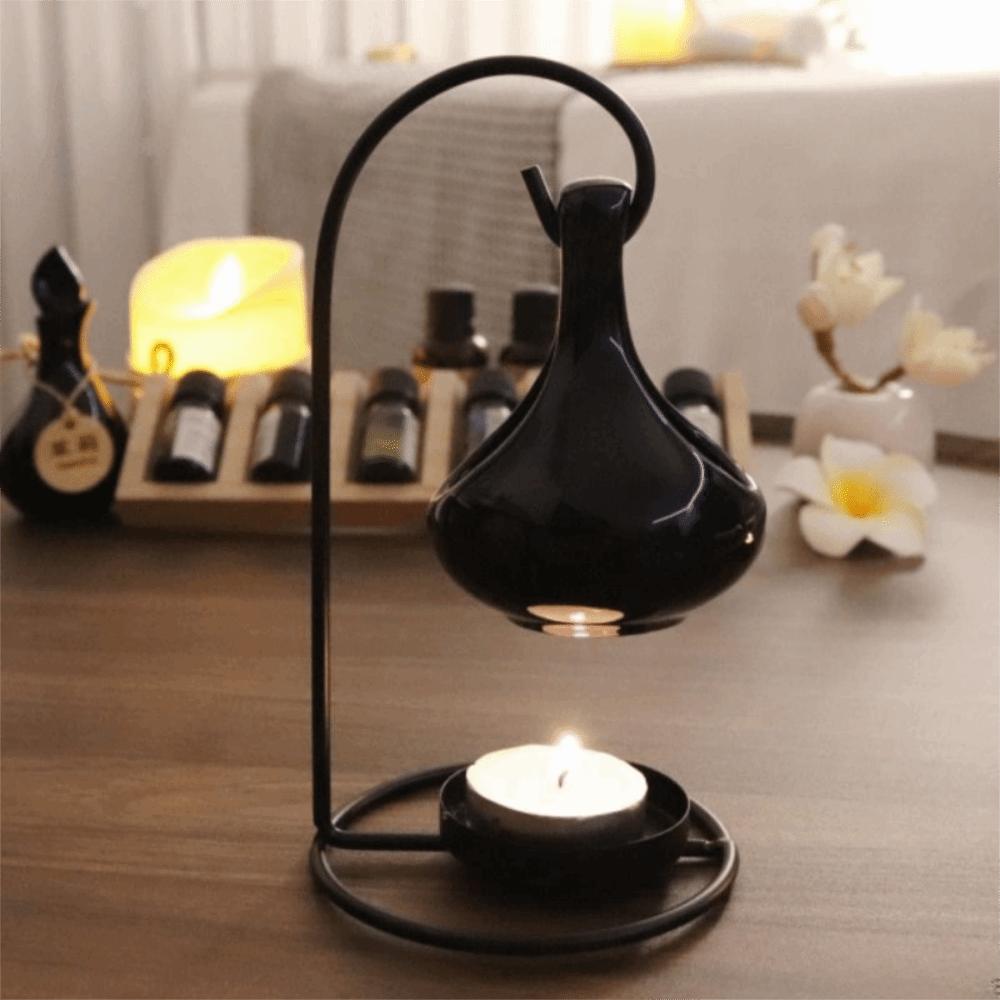 Creative Essential Oil Stove Fragrance Diffuse Ceramic Tealight Holder Home Use