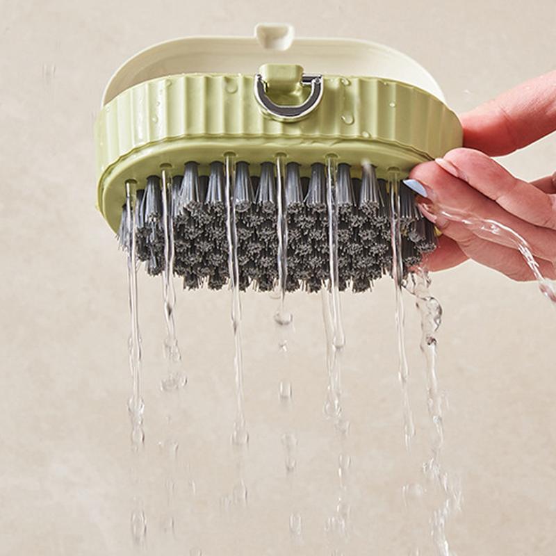 Контейнер для кускового мыла 2-в-1 Коробка для хранения мыла с роликовой щеткой Многофункциональный для стирки, кемпинга, спортзала, уборки, раковины