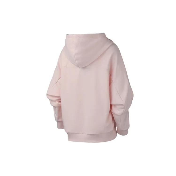 PUMA Sweatshirts Women's Light Pink Hooded Moderate Other (Unisex) Sweatshirts 597447 17