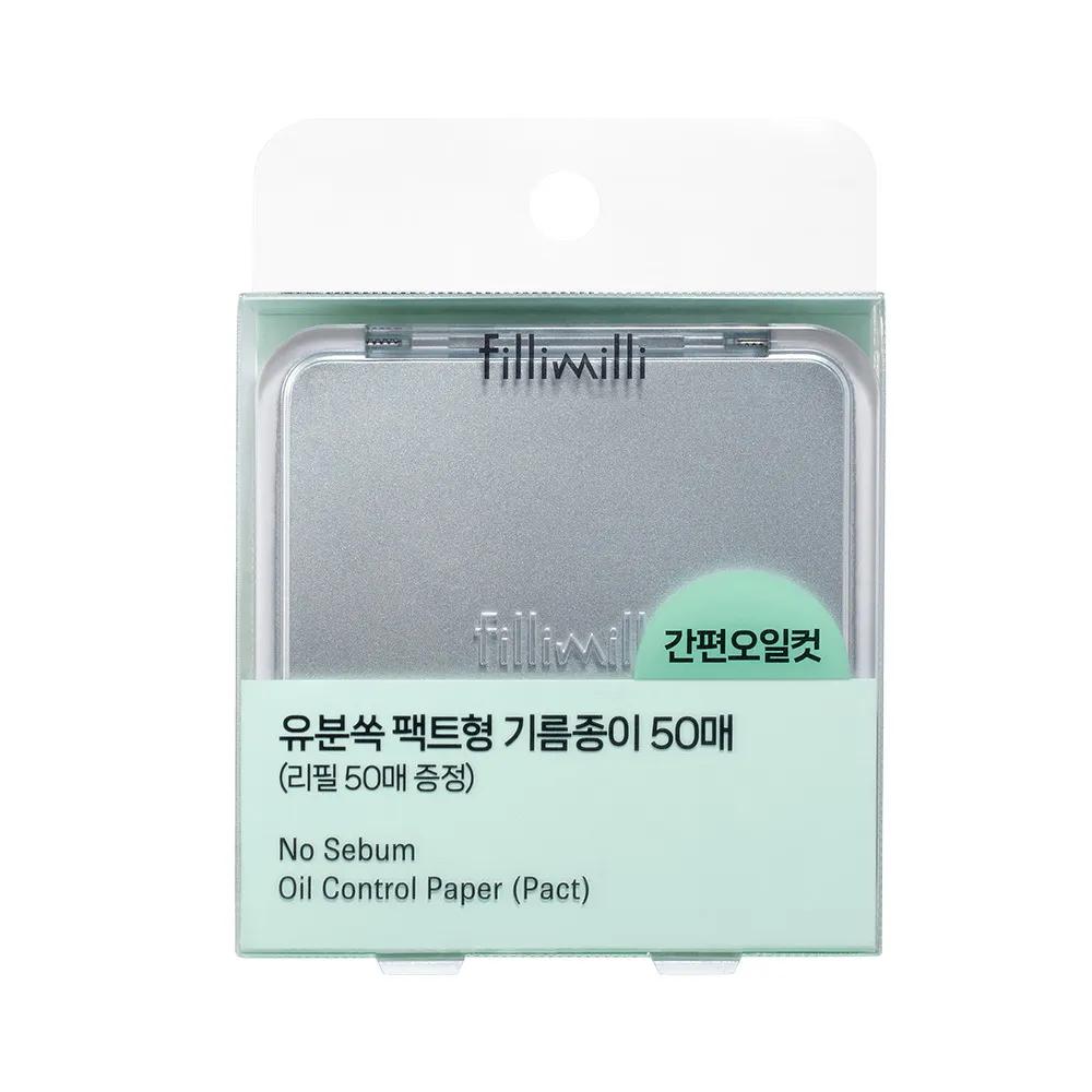 Fillimilli No Sebum Oil Control Paper (Original Product 50P+Refill 50P) (RENEWAL)