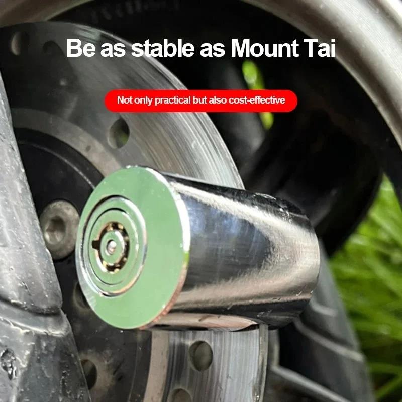 E-Bike Scooter Motorcycle Portable Quick Release Disc Brake Lock Anti-Theft Security Disk Lock with Keys Cycling Accessories 4