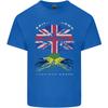 British Grown Jamaican Roots Jamaica Flag Unisexs Light Cotton TShirt