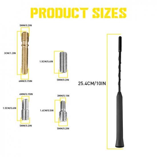 NEW For 2010-2012 Ford Fusion Focus Explorer Lincoln MKT 10IN Radio Antenna Mast