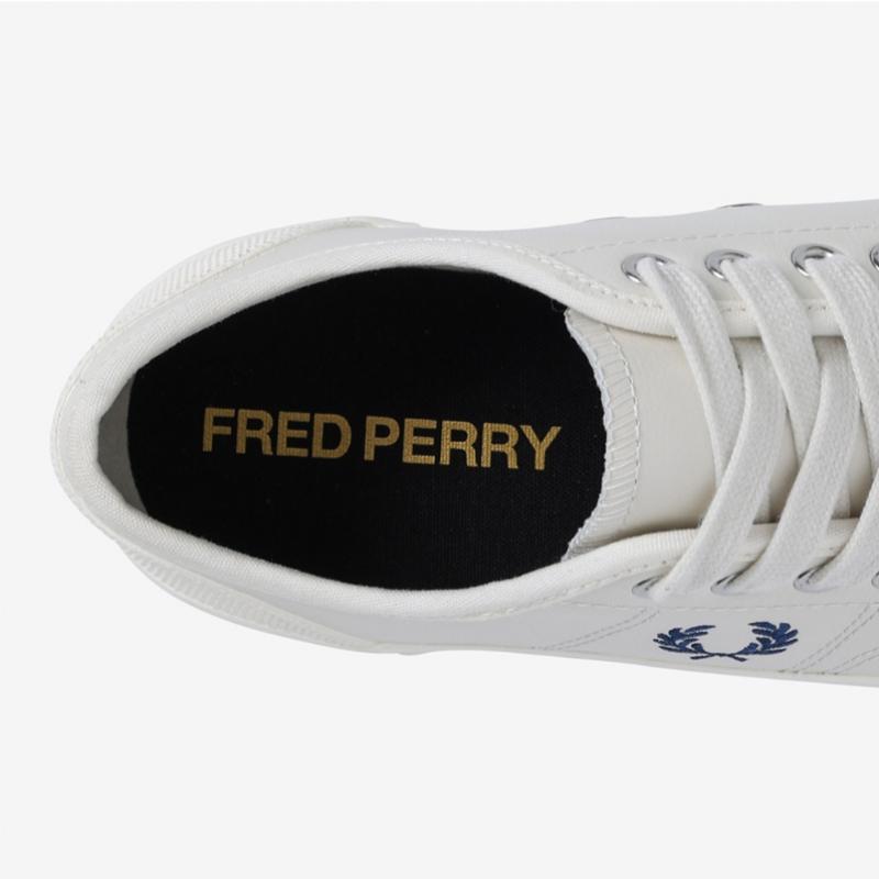 Fred Perry Кожаные холщовые кроссовки Hughes Low Leather Sfpu2334328 T96